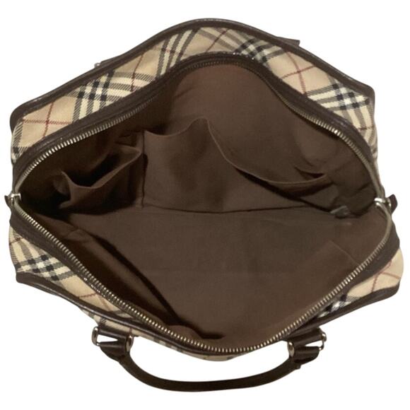 Burberry Nova Check BLUE LABEL Handbag with COA - Picture 10 of 12